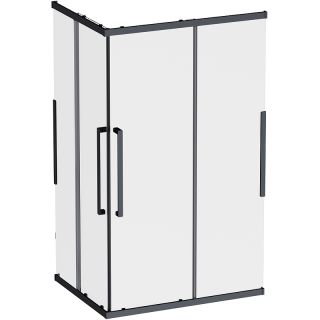 Душевой уголок AM.PM Func W84G-403-12090-BТ 120х90 профиль Черный матовый стекло прозрачное